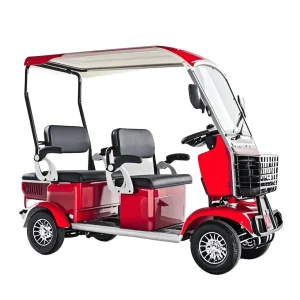 Electric Drive Quiet Operation Campus Commuting Construction Site Transport 4 Seater Golf Cart Electric Golf Cart