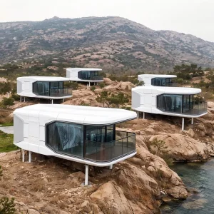 Modular Capsule Cabin Prefab Building System Designed for Hospitality Contractors Managing Accelerated Construction