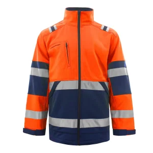 Customized Class 2 High Visibility Workwear Reflective Safety Jacket