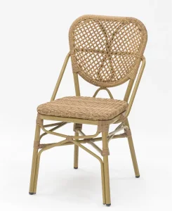 Wholesale Outdoor dining stackable aluminum rattan bistro wicker chair-AD642312-1 Exporters, Companies