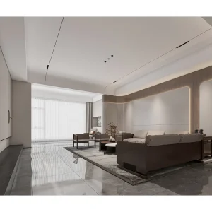 Conjunto de muebles de dormitorio de lujo ligero