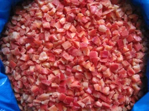 Pimiento congelado