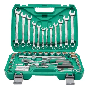 FLX 61-Piece Dual-Purpose Wrench Set