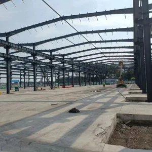 Durable Steel Structure Workshop for Efficient Bolt Connection Production