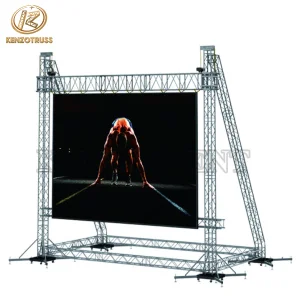 Portable Aluminum Truss Decorative Background Concert Truss System