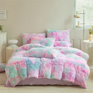 Winter Pink Duvet Cover