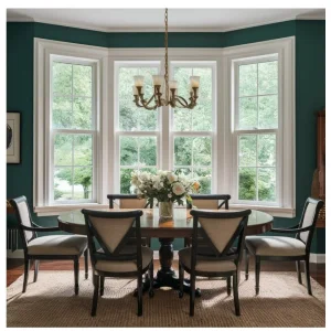 Triple Glazed Aluminum Wood Window