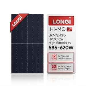 620W HPDC Bifacial IBC PERC All Black