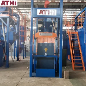 Tumble Rubber Type Surface Shot Blast Cleaning Machine /Crawler Type Wheelabrator