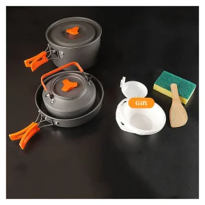 Multifunctional Portable Camping Cooking Cookware Cooking Set for Outdoor