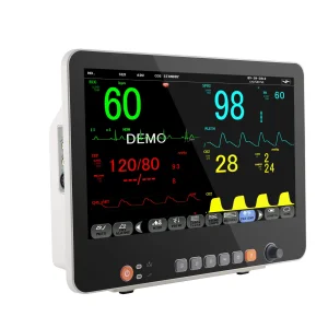 12.1" , 15.1" Monitor de Pacientes en UCI con Pantalla Táctil (aprobación CE, FDA)