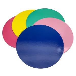 Round Cardboard Plates