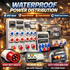 Portable Waterproof Distribution Box
