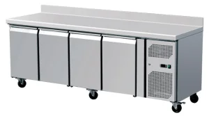 Yunlei-Stainless Steel Table Chiller Freezer Table Sink Customized Bar Counter