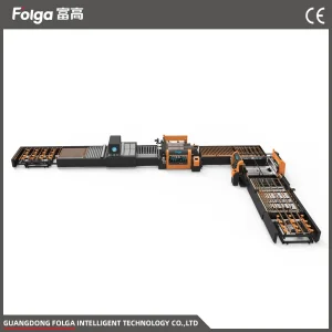 Optimized-Timing Belt Glass Double 45-Degree Edging Machine for Glass Processing