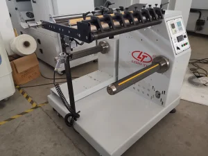 Paper Plastic Film Nonwoven Fabric Medical Gauze Automatic Roll to Roll Edge Control Rewinding Machine