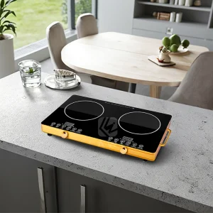 Best Quality 3500W Electric Ceramic Induction Cooker Portable Single Burner Hob Stove Touch Control for Outdoor Household Use