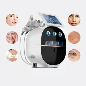 Professional Commercial 6 in 1 Skin Care Master with Multifunctional Treatments, RF Lifting for Salon Use
