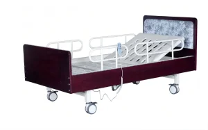 Huaren Medical Assistance Equipment Manufacturing Hr-DJ07 Home Nursing Bed China Multifunction Medical Home Care Wooden Hospital Bed