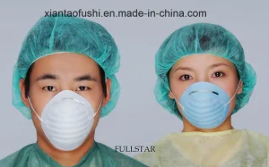 Dispoasable Non Woven Dust Mask Eropean Standard Cone Style