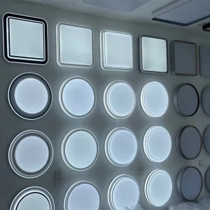 Modern Round LED Oyster Ceiling Light