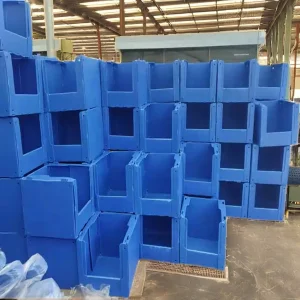 Heavy Duty Stackable Plastic Picking Bin PP Storage Picking Bins For Warehouse Order Picking