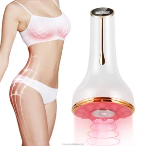 Handheld Ems Red Light Therapy Facial Beauty Device for Arms Legs Breast Body Sculpting Machine Calorie Burning Massager