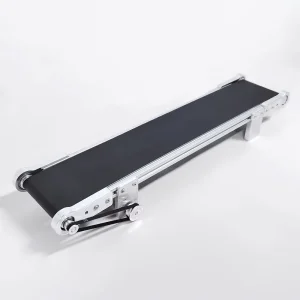 Small Low Cost Portable PVC Conveyor Belt for Semi Auto Packing Machines Online Inkjet Printer PVC Assembly Line Conveyor Belt