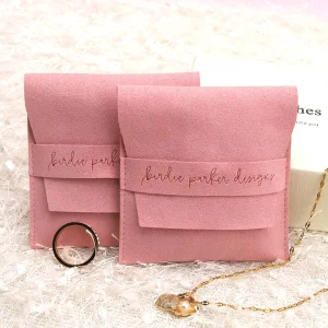 Custom Microfiber Jewelry Gift Pouches