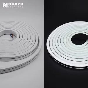 Curvable 10X20mm Side Lit Digital Addressable One Color Tunable White High Quality LED Neon Strip