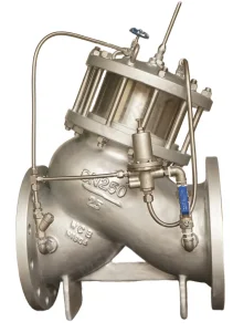 Piston Type Automatic Quick Safety Pressure Relief Sustaining Valve (GAX742)