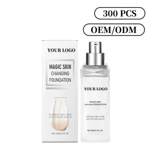 Private Brand Long-Lasting Non-Smudge Concealing Moisturizing Foundation