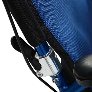 Hospital Outdoor Anti-Bacterial Foldable Aluminum Wheelchair