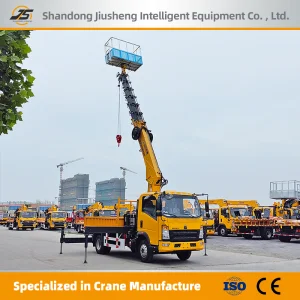 Mobile Elevated Work Platform for Construction and Maintenance 25m High-Altitude Operation Truck