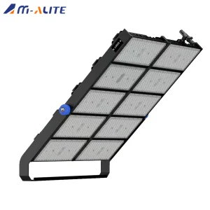 LED Stadium Light Outdoor IP66 High Bright 130000 Lumens Flood Light 500W Sport Court Gym Stadium Lamp