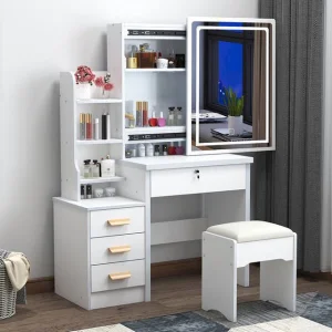 Modern Minimalist Makeup Vanity