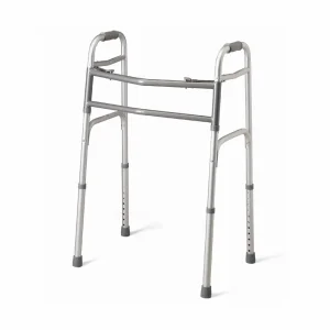 Hospital Equipment Lightweight Standing Frame Aluminum Folding Walking Aid