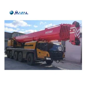 Sanyi Usó 360kw Grúa Sac2200t Grúa Todo Terreno en Venta