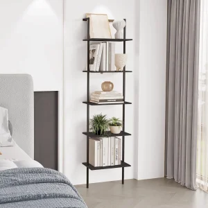 Vertical Metal Bookshelf