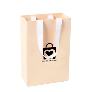 China Luxury Grosgrain Handles Paper Bag