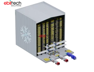Custom Steel Four-Way Shuttle Rack with Corrosion Protection Heavy Duty Powder Coated Unmanned Smart Warehouse Solution