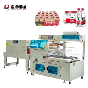 Automatic PE Film Shrink Wrapping Machine With Heat Tunnel For Carton Box Packaging