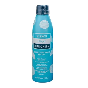 Direct Sale Private Label SPF 50 Oil-Free and Zinc-Oxide Tinted Sunburn Sunscreen Spray Whitening Sunblock Body