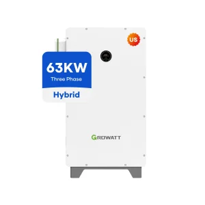 Factory Price Growatt Wit 50K 63K 75K 100K Hu-Us 50-100kw Hybrid Inverter Commercial Inverter