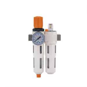 Componentes Pneumáticos Cilindro Solenoide Dois Elementos Válvula de Controle de Ar Filtro Regulador de Pressão Tubo Geral