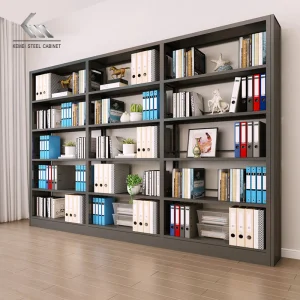 Estante libros acero casa