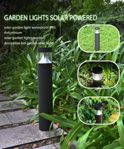 Aluminum 5W Solar Garden Light
