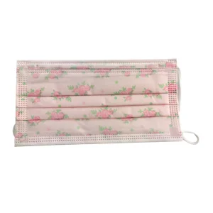 Breathable Fashionable Colorful Printed Nonwoven Mouth Mask for Daily Use