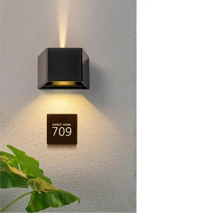 IP65 Waterproof 3-Piece LED Solar Panel Wall Light