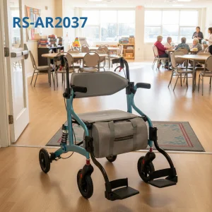 Medical Suppliers Relaxsmith Aluminum Rollator for Bedridden Patients